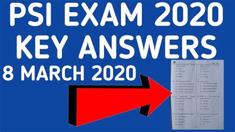 PSI Exams.
